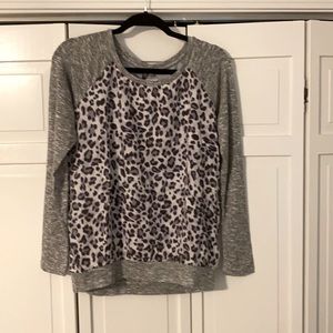 Kut from the Kloth leopard shirt